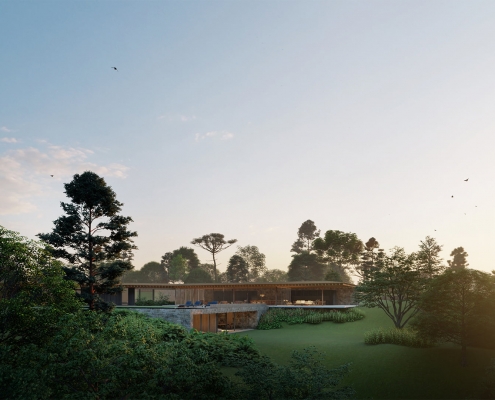 Casa Forte Sabella Arquitetura São Francisco Xavier - vista panorâmica