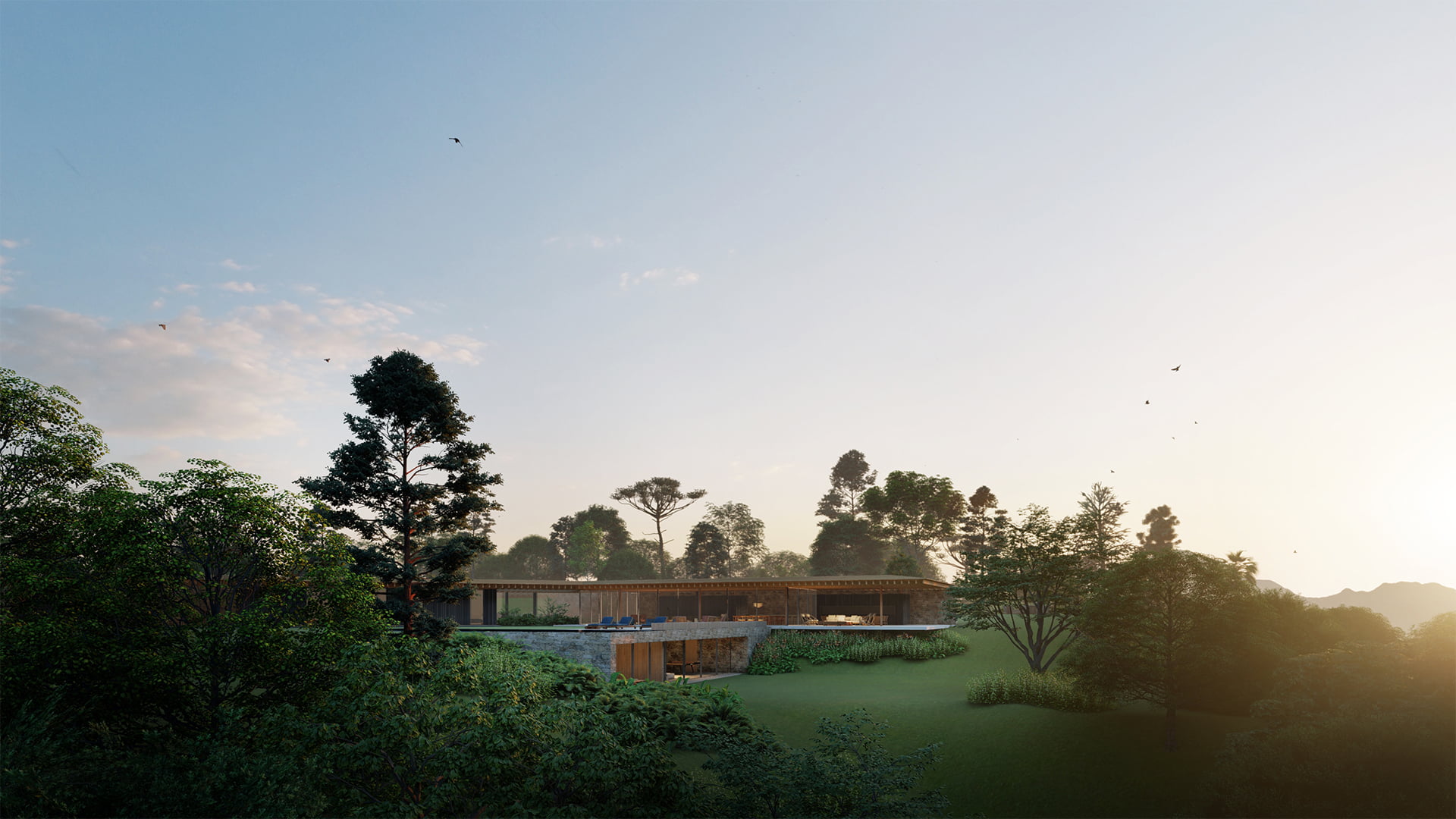 Casa Forte Sabella Arquitetura São Francisco Xavier - vista panorâmica