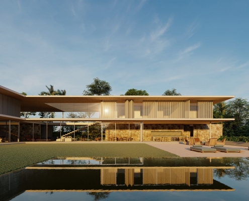 Casa Mata 2 - Sabella Arquitetura - vista geral