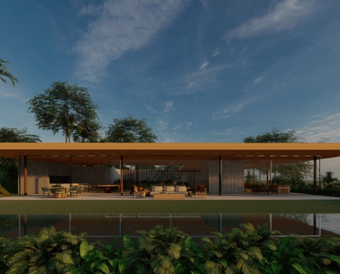 Casa Taubilha - Quinta da Baroneza - Sabella Arquitetura - Piscina