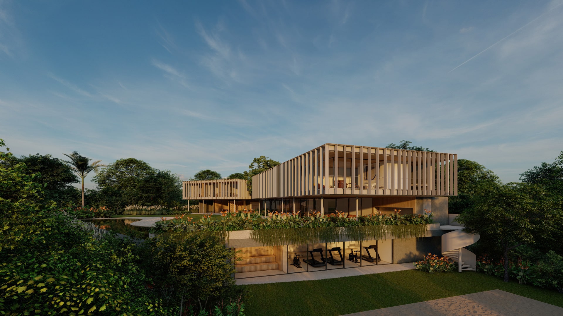 Sabella Arquitetura - Casa João de Barro - Boa Vista Village - fundos