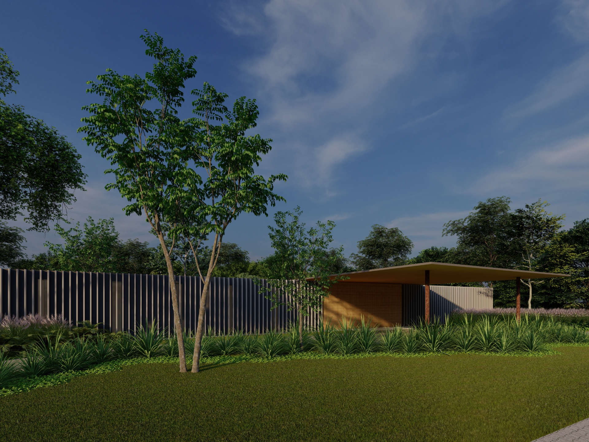 Casa Pomar - Sabela Arquitetura - Condominio Fazenda Jaguariúna