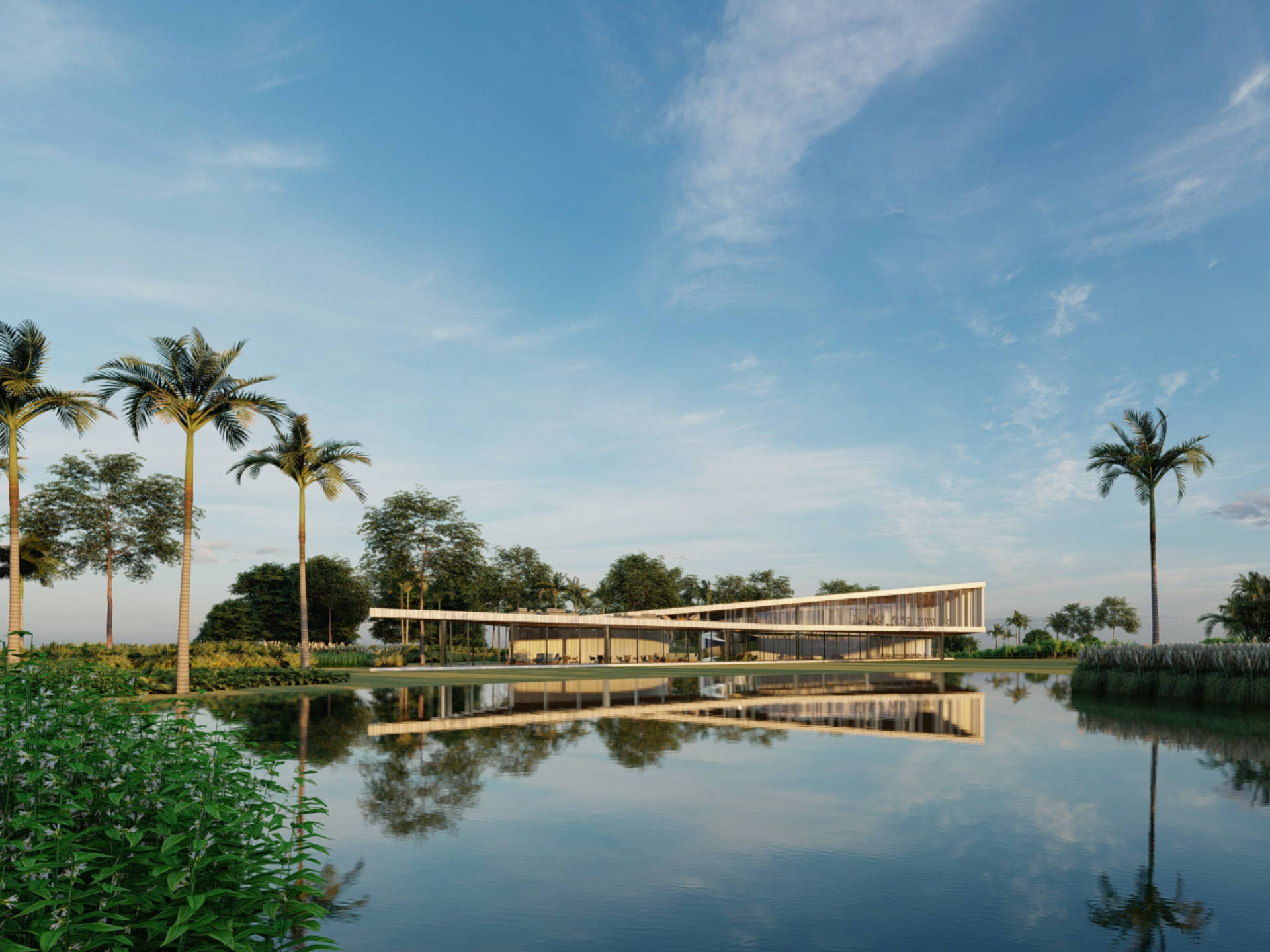 Clube Grelha projetado pela Sabella Arquitetura em São Paulo no Clube Heritage.