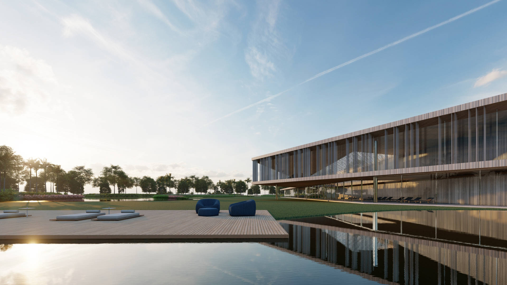 Clube Grelha projetado pela Sabella Arquitetura em São Paulo no Clube Heritage.