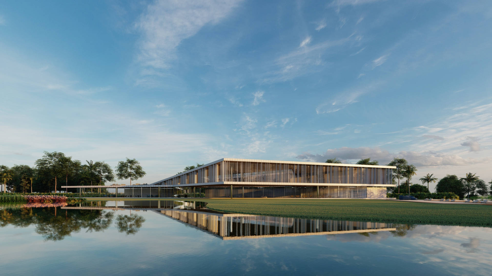 Clube Grelha projetado pela Sabella Arquitetura em São Paulo no Clube Heritage.