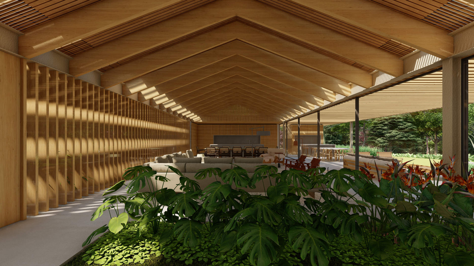 Sabella Arquitetura - Casa Floresta em Alfenas, MG.