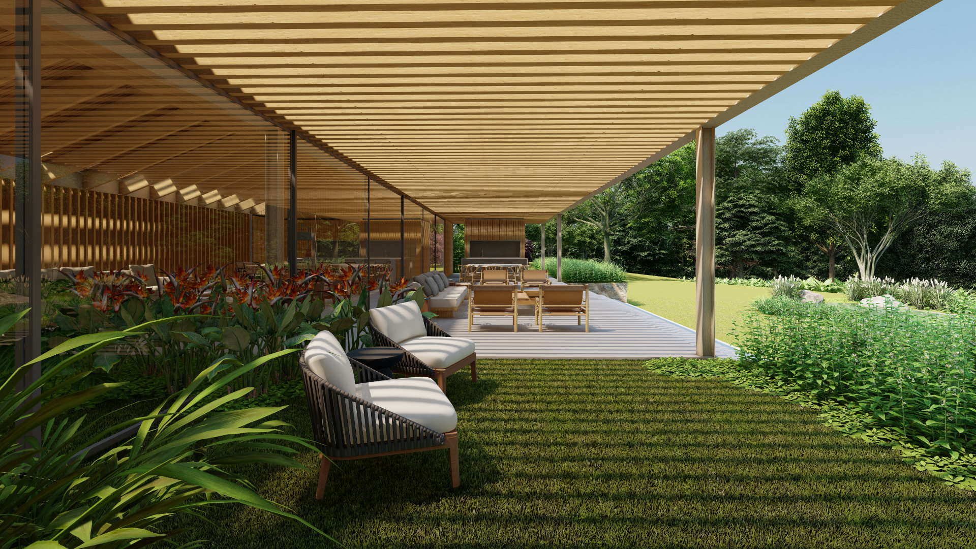 Sabella Arquitetura - Casa Floresta em Alfenas, MG.