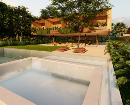 Casa Joá projetada pela Sabella Arquitetura no Rio de Janeiro.