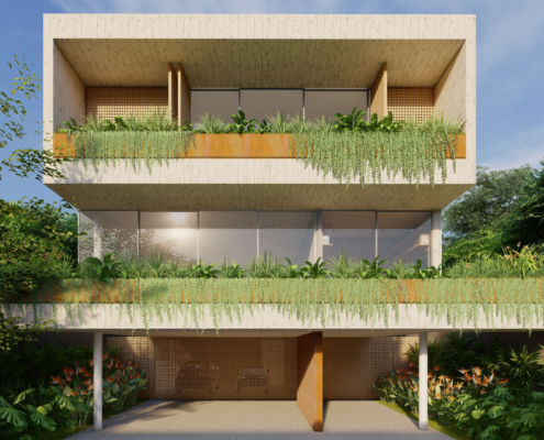 Casa Pau-Brasil Sabella Arquitetura em City Boaçava, São Paulo