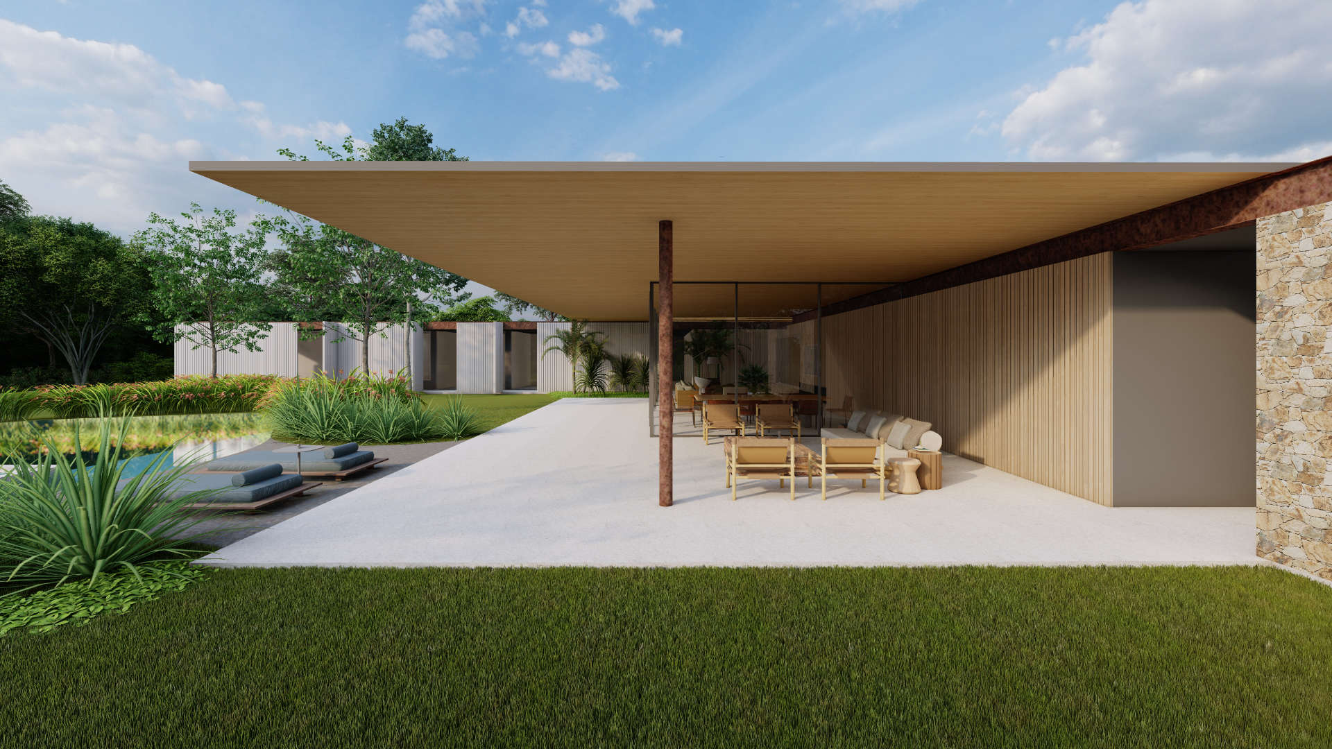 Casa Pomar - Sabela Arquitetura - Condominio Fazenda Jaguariúna