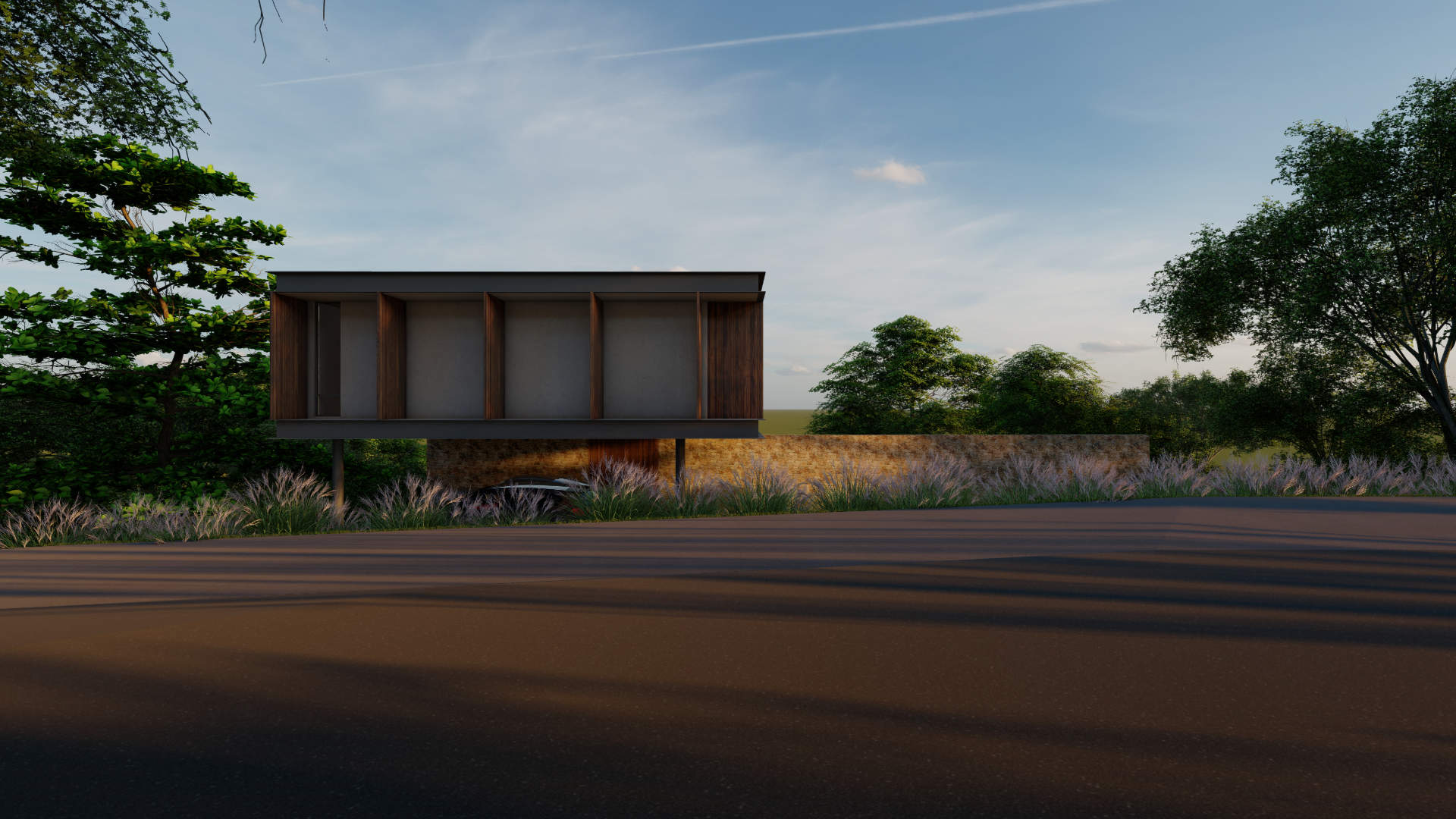 Casa do Portal em Bragança Paulista, no Condomínio Portal de Bragança - Sabella Arquitetura