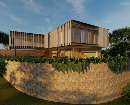 Casa do Portal em Bragança Paulista, no Condomínio Portal de Bragança - Sabella Arquitetura