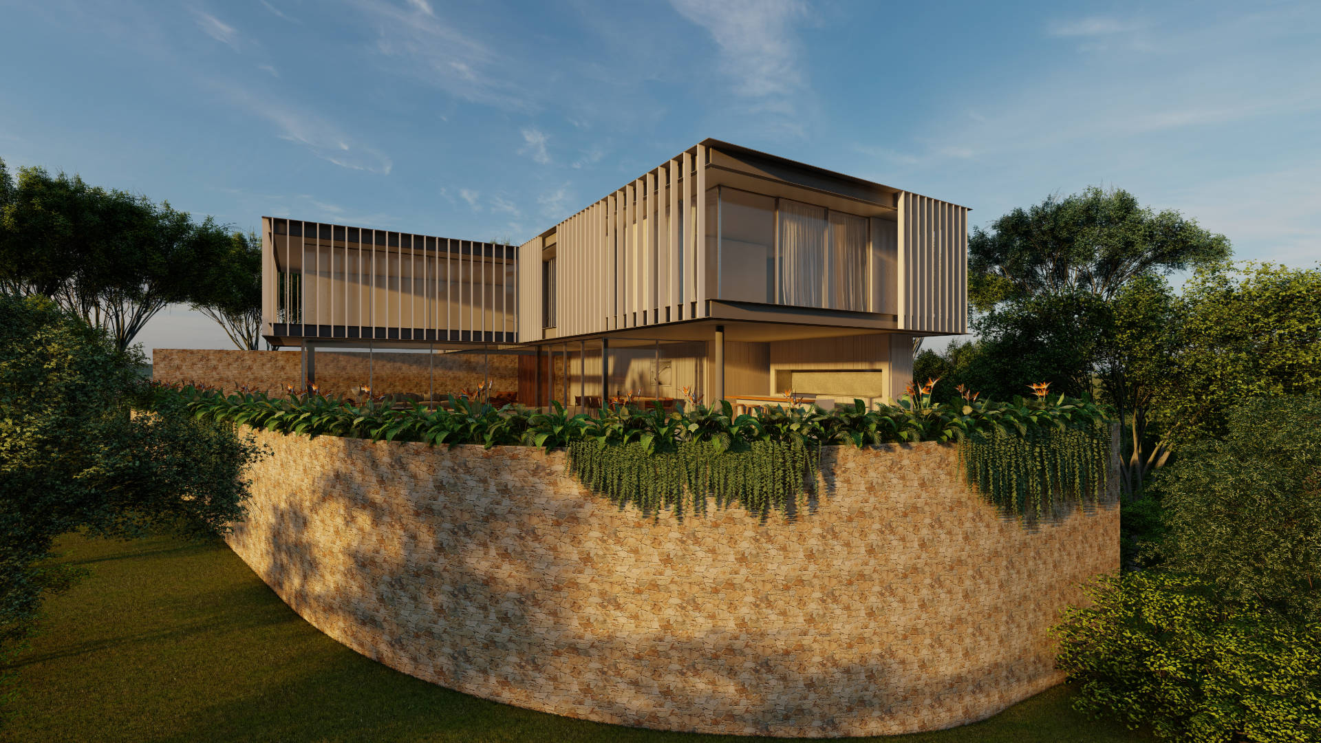 Casa do Portal em Bragança Paulista, no Condomínio Portal de Bragança - Sabella Arquitetura