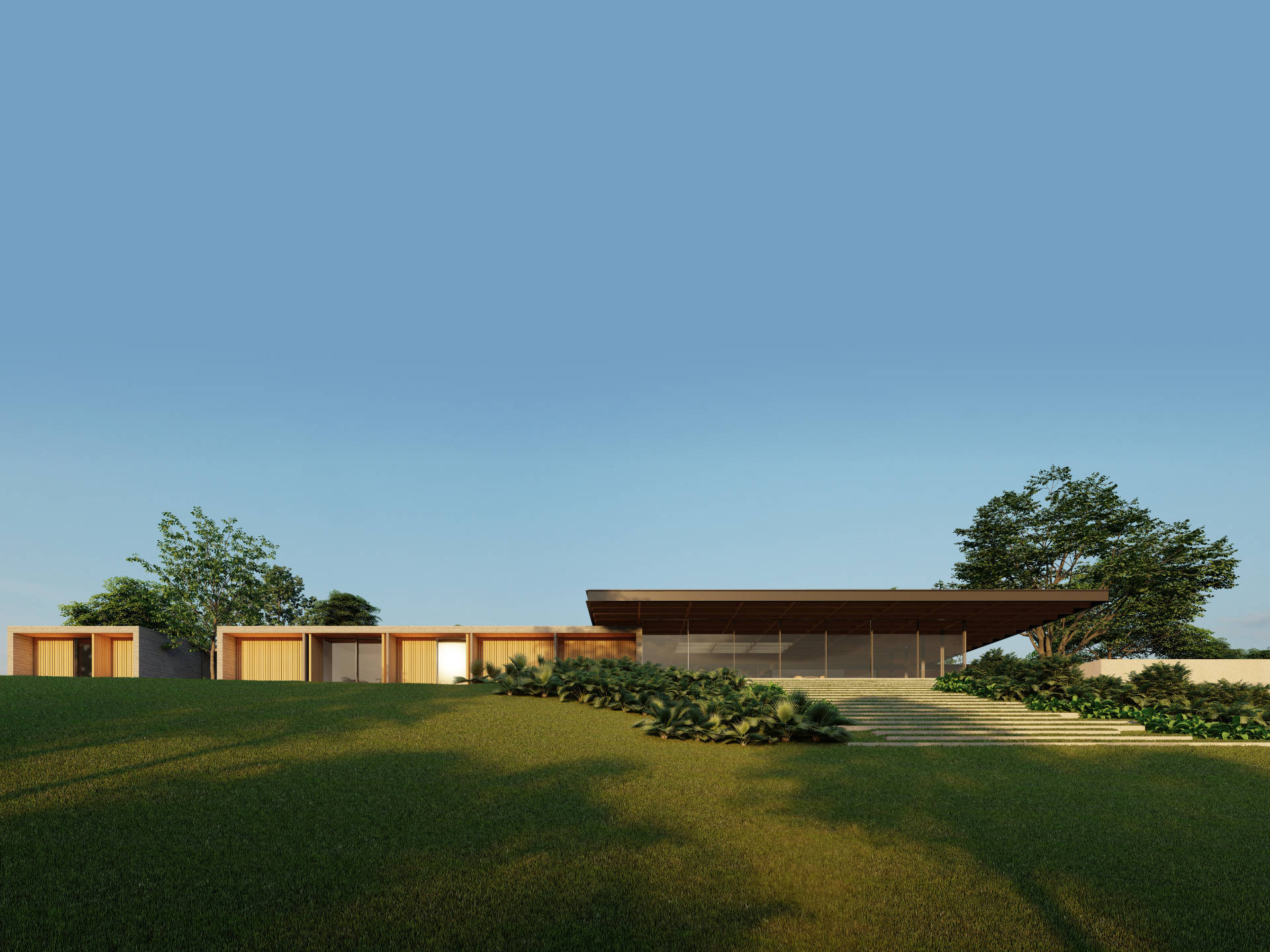 Casa da Reserva projetada pela Sabella Arquitetura. Localizada em Piedade, São Paulo no Condomínio Porto Fino.