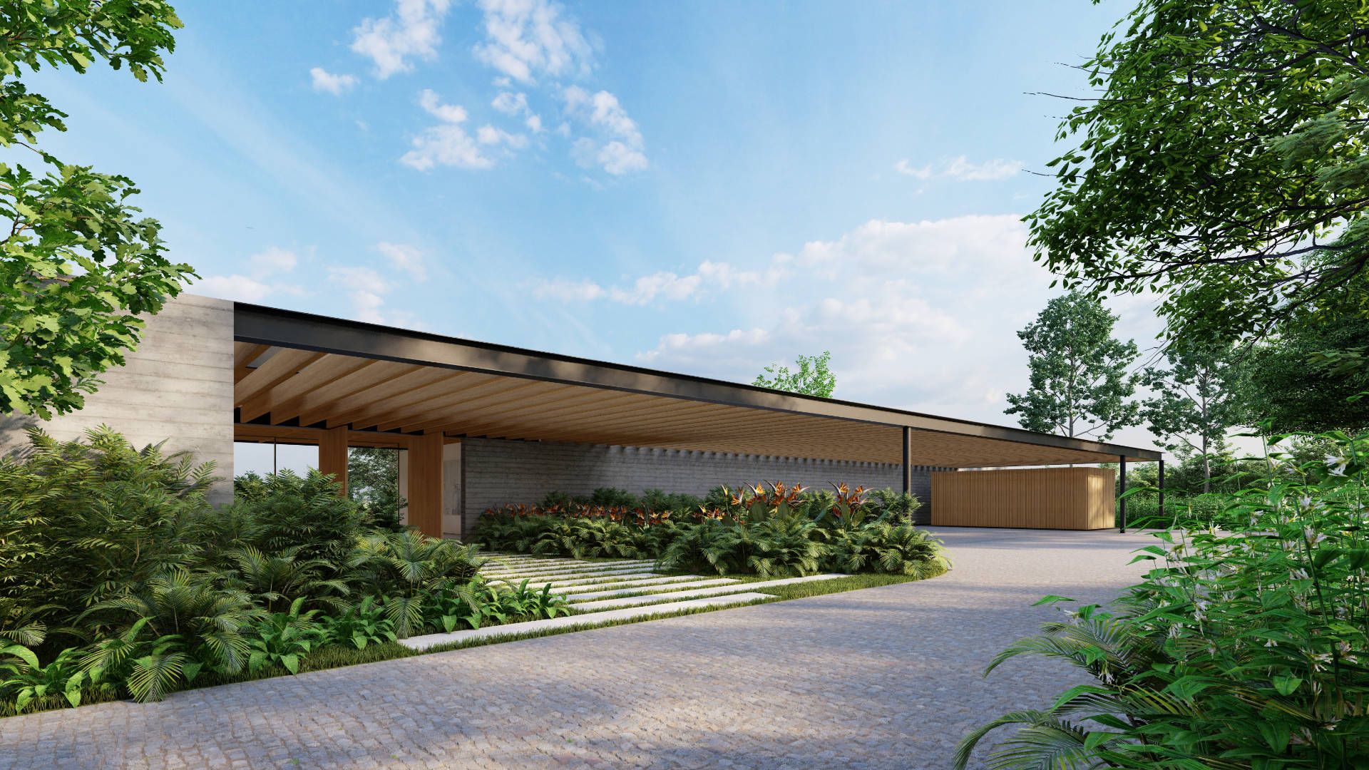 Casa da Reserva projetada pela Sabella Arquitetura. Localizada em Piedade, São Paulo no Condomínio Porto Fino.