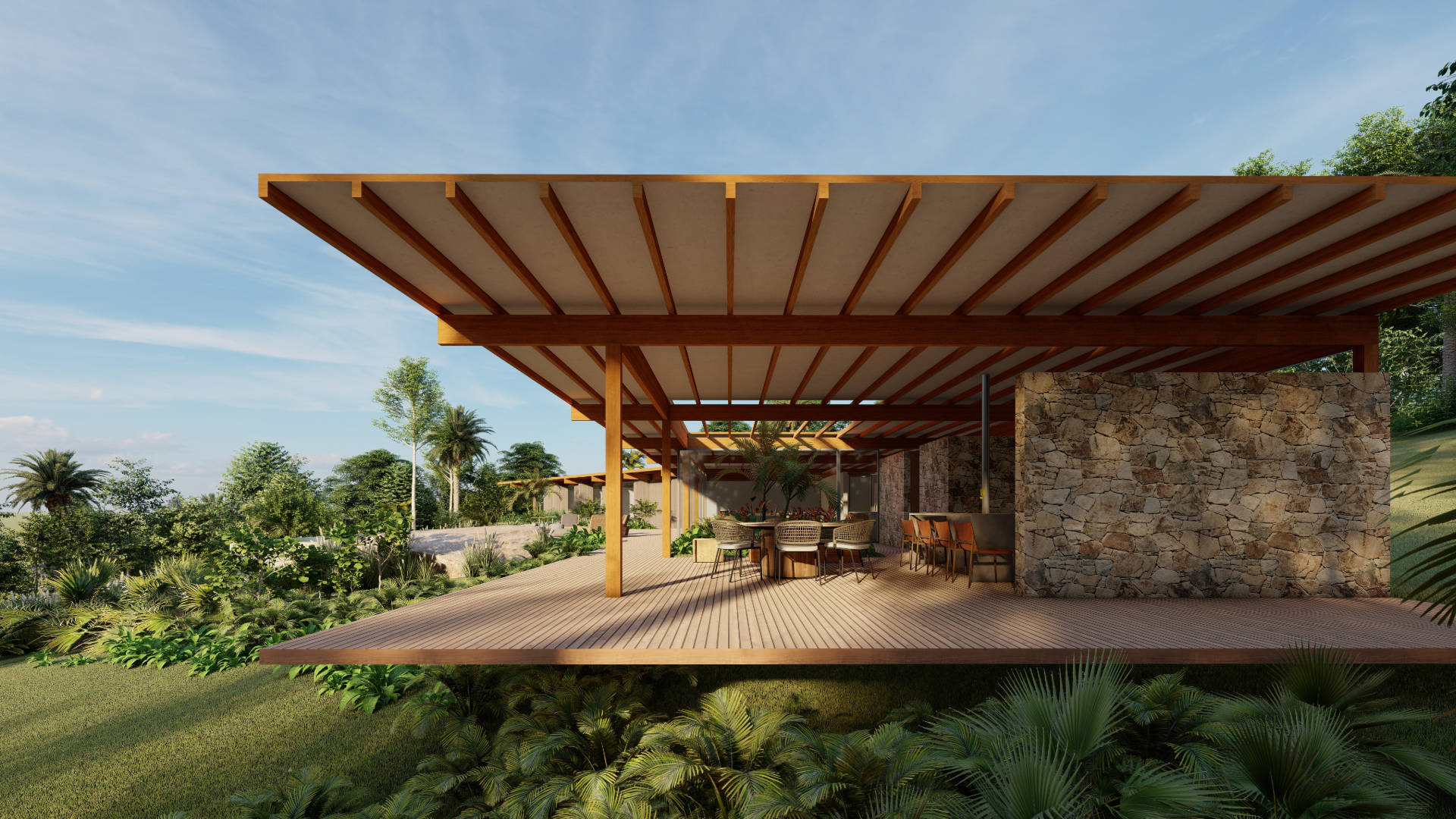 Casa Serra das Cabras, projetado pela Sabella Arquitetura. Localizada em Jundiaí, São Paulo.