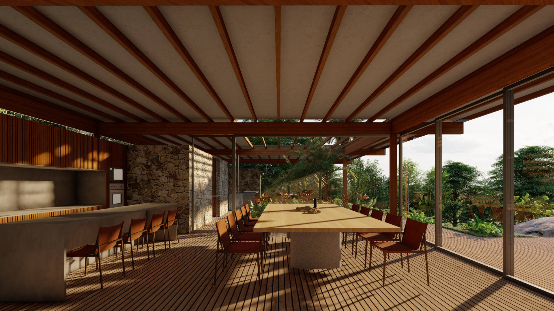 Casa Serra das Cabras, projetado pela Sabella Arquitetura. Localizada em Jundiaí, São Paulo.