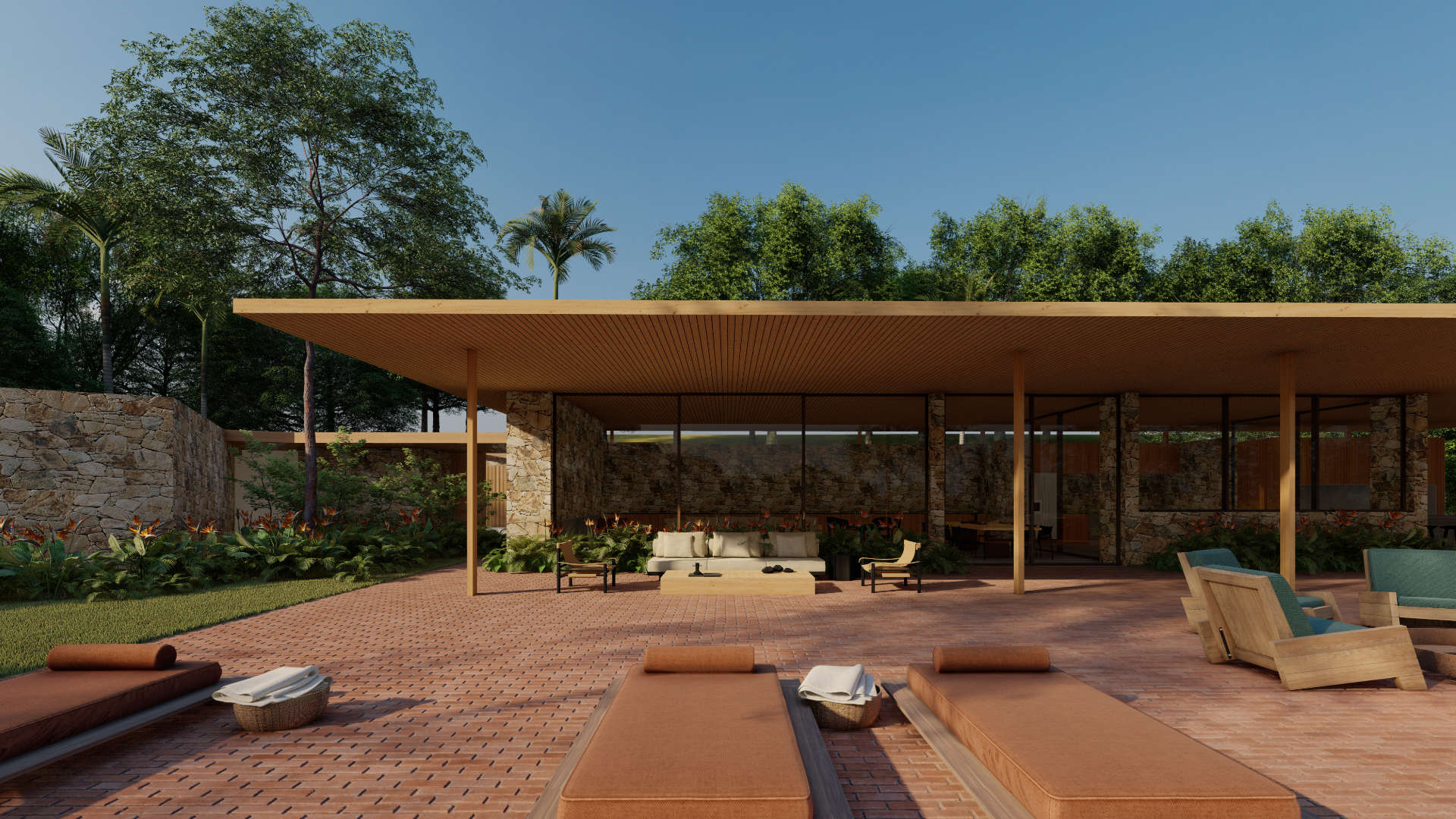 Casa Serra das Cabras, projetado pela Sabella Arquitetura. Localizada em Jundiaí, São Paulo.