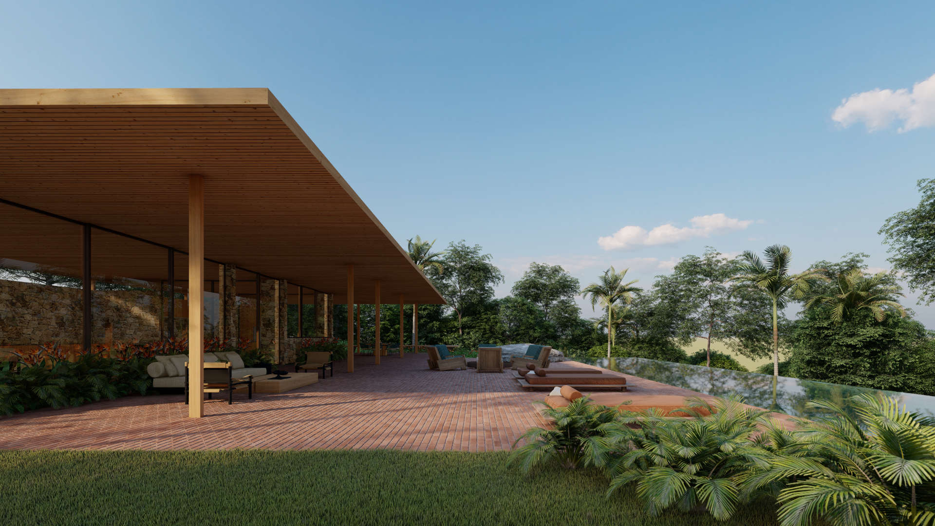 Casa Serra das Cabras, projetado pela Sabella Arquitetura. Localizada em Jundiaí, São Paulo.