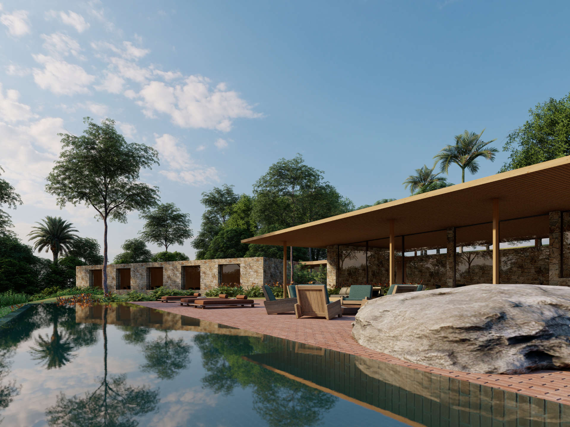 Casa Serra das Cabras, projetado pela Sabella Arquitetura. Localizada em Jundiaí, São Paulo.